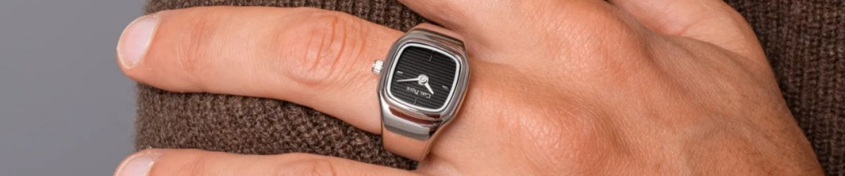 Nyhed: Carl Pique Watch Ring