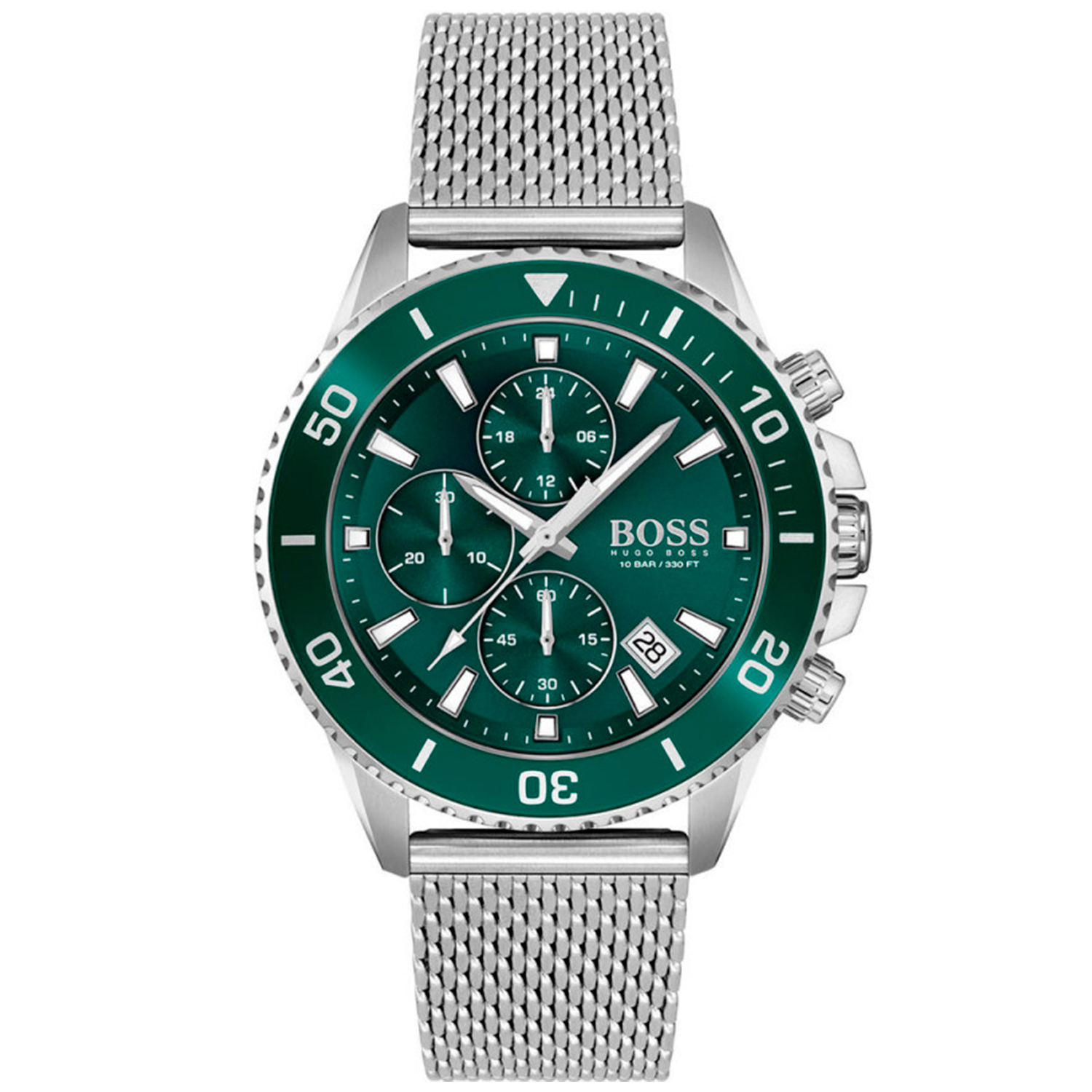 BOSS Admiral 1513905 - Man - 46 mm - Analog - Kvarts - Mineralglas thumbnail