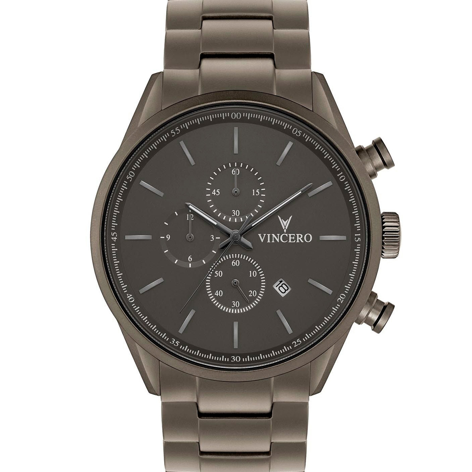 Vincero The Chrono S Convoy KHAK-MET-S26 – Man –  43 mm –  Analogt –  Quartz –  Safirglas