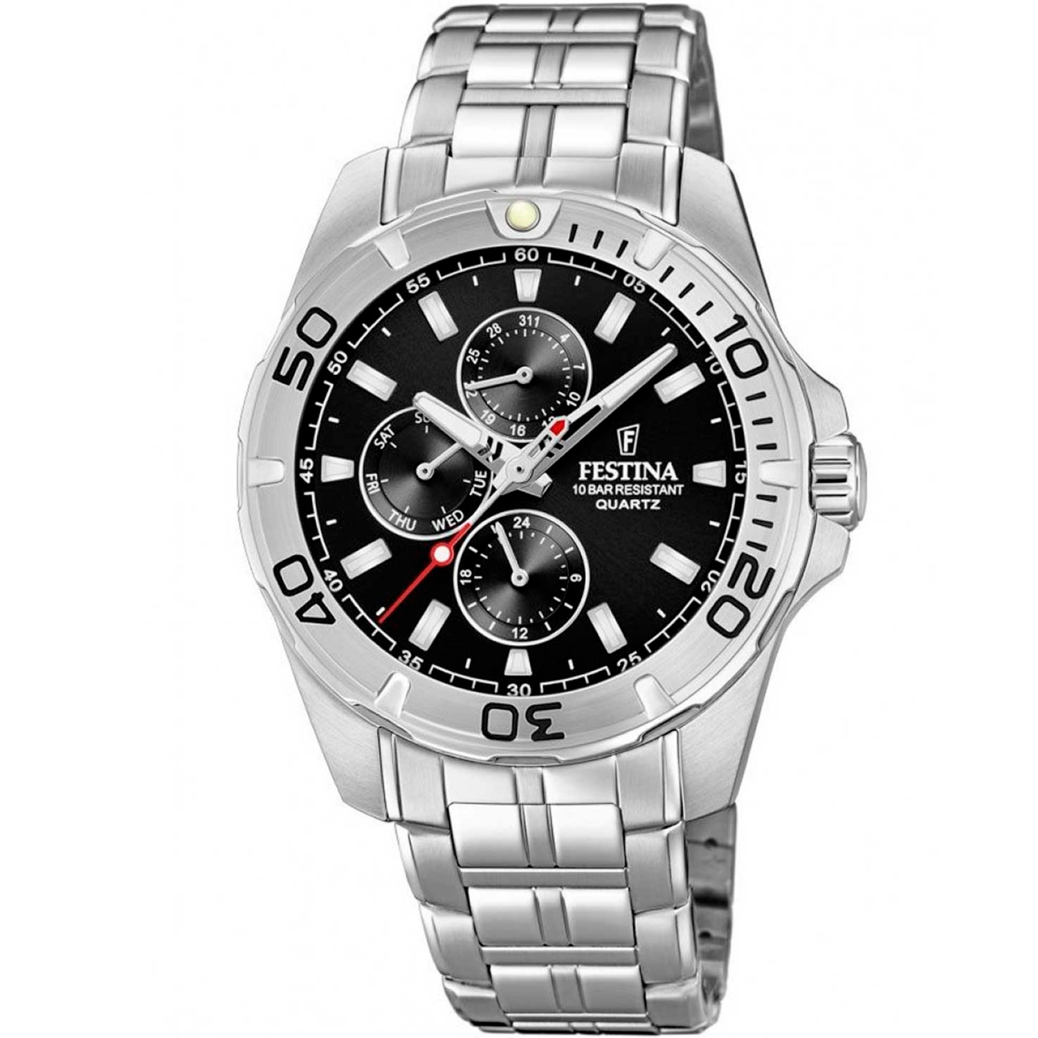 Festina Multifunction F20445/3 - Man -  43 mm -  Analog -  Kvarts -  Mineralglas thumbnail