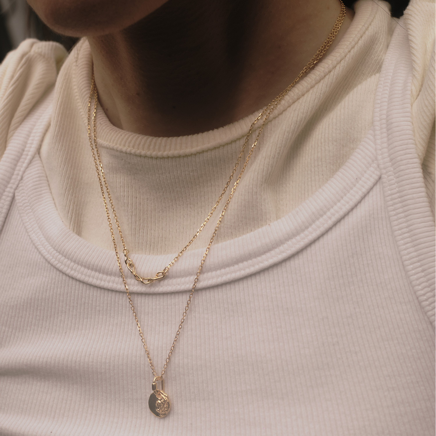Alternativ bild 1 för Maria Black - Blues - Halsband - Gold - L: 50 cm