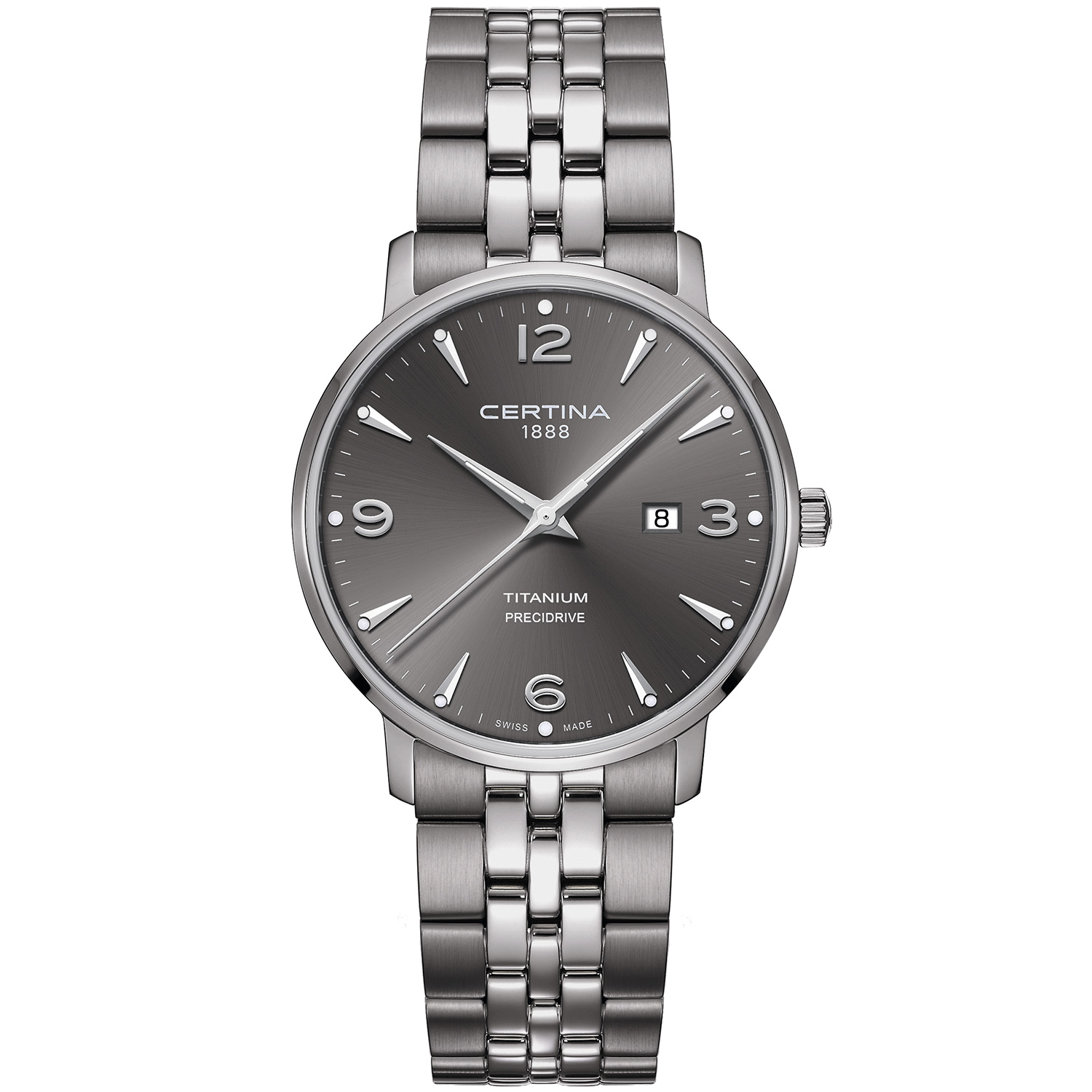 Certina DS Caimano Titanium C0354104408700 - Man -  39 mm -  Analog -  Kvarts -  Safirglas thumbnail