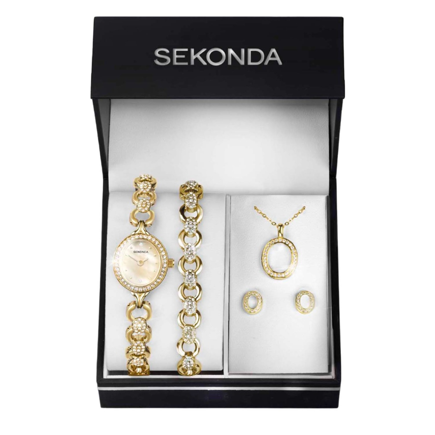 Sekonda Gift Set 49020.76 – Dam – 20 mm – Analogt – Quartz – Plexiglas