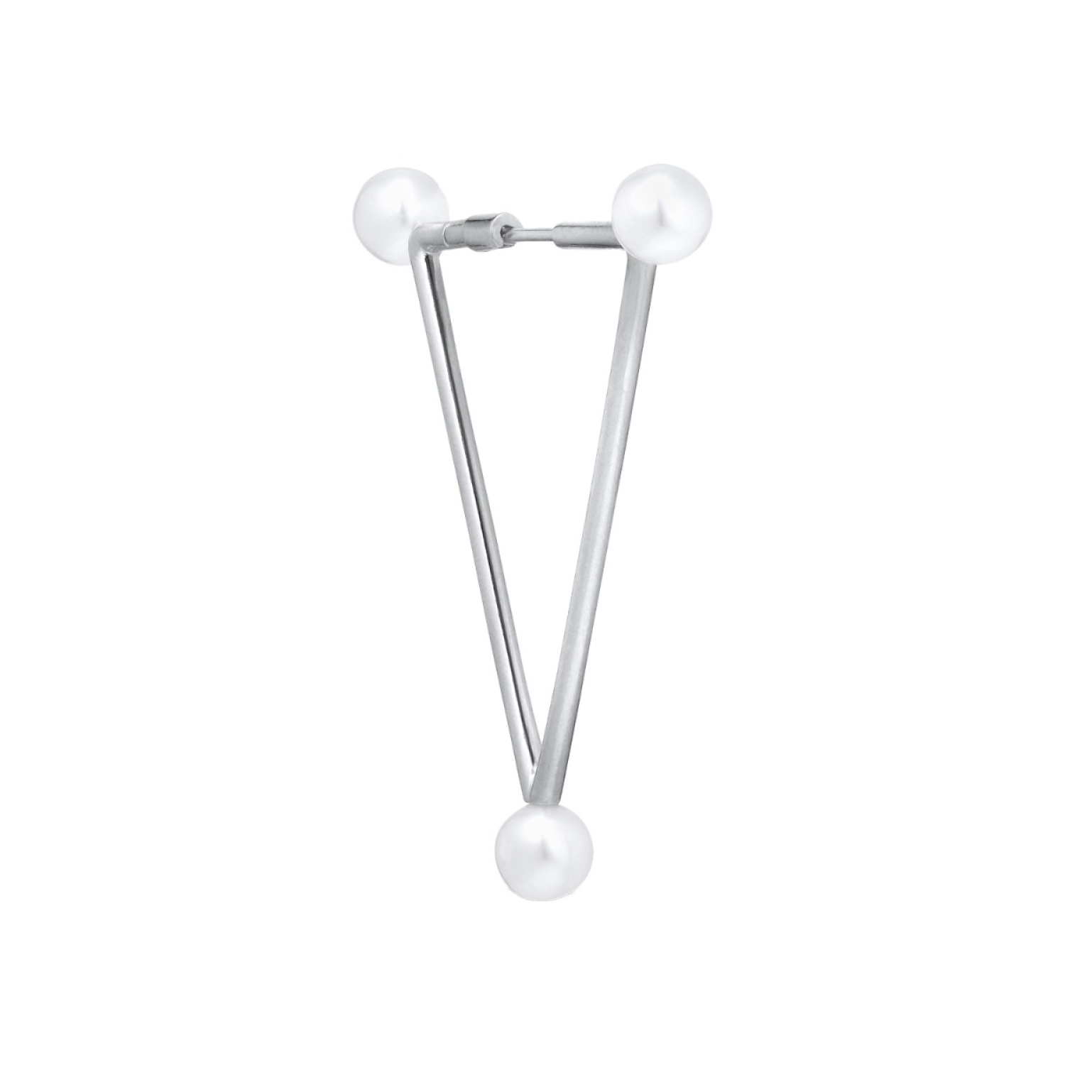 Jane Kønig Bahamas Øreringe Sølv BPE-HS22-S - Woman - 925 sterling silver thumbnail
