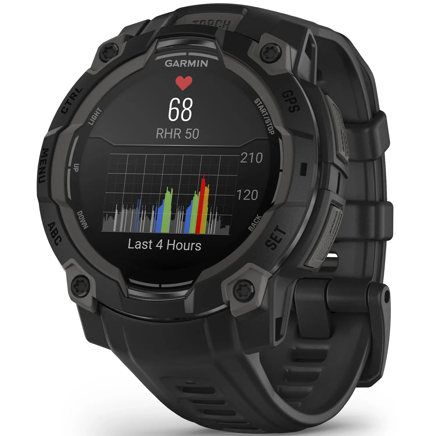 Orologio Multifunzione Garmin Instinct 3 45mm Amoled 010-02936-00 | Cisalfa Sport