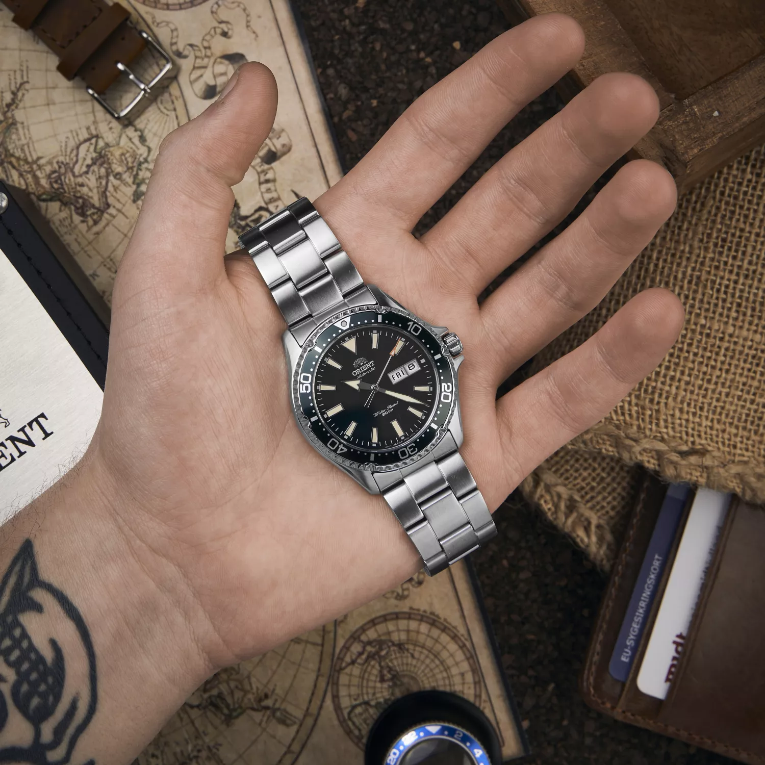 Orient aa0004e top