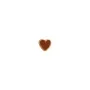 STINE A Jewelry Petit Love Heart Ørering Single Guldbelagt Sølv 1181-02-Mocha