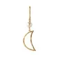 STINE A Jewelry Bella Moon Ørering Single Guldbelagt Sølv 1282-02-S