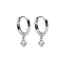 Sparv Petite Sparkling Hoops Øreringe Sølvbelagt Messing 1580201