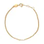 ANNI LU Bead & Gem Armbånd Guldbelagt Messing 180-01-16