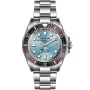 OceanX Sharkmaster 1000 sms1015 ur med Blå urskive og en urkasse på 44 mm i diameter og en Lænke i Sølv