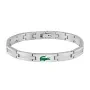 Lacoste Stencil Armbånd Rustfrit Stål 2040625