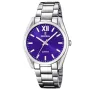 Festina Lady Alegria F20622/A ur med Lilla urskive og en urkasse på 37 mm i diameter og en Lænke i Sølv