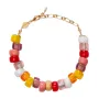 ANNI LU Poolside Tipsy Armbånd Guldbelagt Messing 212-10-68