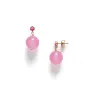 ANNI LU Pink Bubbles Øreringe Guldbelagt Messing 241-30-73