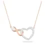Swarovski Infinity Hyperbola Halskæde Rustfrit Stål 5518865