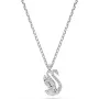 Swarovski Swan Halskæde Rhodiumbelagt Metal 5754347