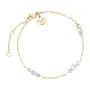 Rosefield Triple Crystal Armbånd Guldbelagt Rustfrit Stål JBTCG-J1020