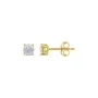 Alier Studio Aura Studs Øreringe Guld 1,00 ct. AS014