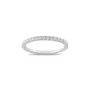 Alier Studio Astra Diamond Half Eternity Ring Hvidguld 0,32 ct. AS002