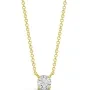 Alier Studio Aura Solitaire Halskæde Guld 0,25 ct. AS005