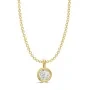 Alier Studio Elise Diamond Solitaire Halskæde Guld 0,25 ct. AS007