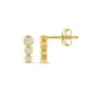 Alier Studio Liora Drop Øreringe Guld 0,26 ct. AS012