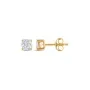 Alier Studio Aura Diamond Studs Øreringe Guld 0,50 ct. AS013