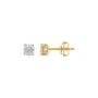 Alier Studio Aura Diamond Studs Øreringe Guld 1,00 ct. AS014