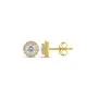 Alier Studio Sol Studs Øreringe Guld 0,72 ct. AS018