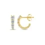 Alier Studio Elara Hoop Øreringe Guld 0,992 ct. AS019