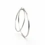 Jane Kønig Big Double Olympia Ørering Single Rustfrit Stål BDOH-SS26-SS-S