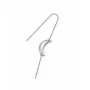 Jane Kønig Big Half Moon NO. 2 chain Ørering Single Rustfrit Stål BHME-AW26-SS-S