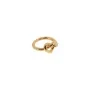 Jane Kønig Big Tied Heart Ring Ring Guldbelagt Sølv BTHR-AW25-G