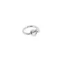 Jane Kønig Big Tied Heart Ring Ring Sølv BTHR-AW25-S