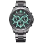 Dissing Tuatara D1107 ur med Sort urskive og en urkasse på 46 mm i diameter og en Lænke i Sort