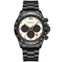 Dissing MK9 D1481 ur med Beige urskive og en urkasse på 43 mm i diameter og en Lænke i Sort