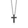 Captena Cross Halskæde Rustfrit Stål DU10007