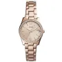 Fossil Scarlette Mini-Tone ES4318 ur med Rosaguld urskive og en urkasse på 32 mm i diameter og en Lænke i Rosaguld