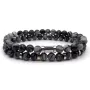 Auxere Double Row Armbånd Sten KXD0230