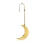 Jane Kønig Half Moon Ørering Single Guldbelagt Sølv JKHM001-G