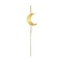 Jane Kønig Half Moon Ørering Single Guldbelagt Sølv HMEP-XJK24-1-G