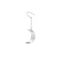 Jane Kønig Half Moon NO. 2 Pearl Earring Ørering Single Rustfrit Stål HMPE-AW26-SS-S
