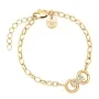 Rosefield Bow Studs Armbånd Guldbelagt Rustfrit Stål JBBSG-J899