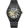 Kensington Skeleton K0060 ur med Sort urskive og en urkasse på 44 mm i diameter og en Lænke i Sort
