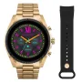 Michael Kors Gen 6 Bradshaw Smartwatch MKT5138 ur med  urskive og en urkasse på 44 mm i diameter og en Lænke i Guld