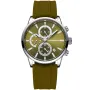 Studsgaard Chronograph S0052 ur til Herre med Grøn urskive på 42 mm i diameter og Silikonerem urrem i Grøn