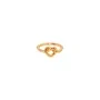 Jane Kønig Tied Heart Ring Ring Guldbelagt Sølv THR-AW25-G