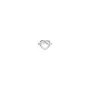 Jane Kønig Tied Heart Stud Ørering Single Sølv THS-AW25-S