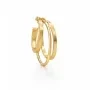 Jane Kønig Triple Olympia Ørering Single Rustfrit Stål TOH-SS26-SS-G